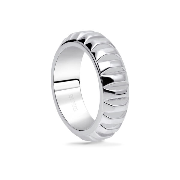 Silver Textured Ring